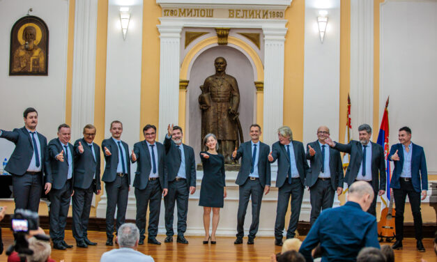 Muška vokalna grupa „Panonika“ slavi svojih prvih 5 godina postojanja