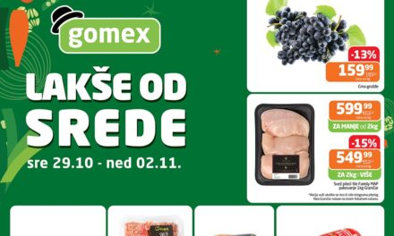 Počele su nove Gomex akcije
