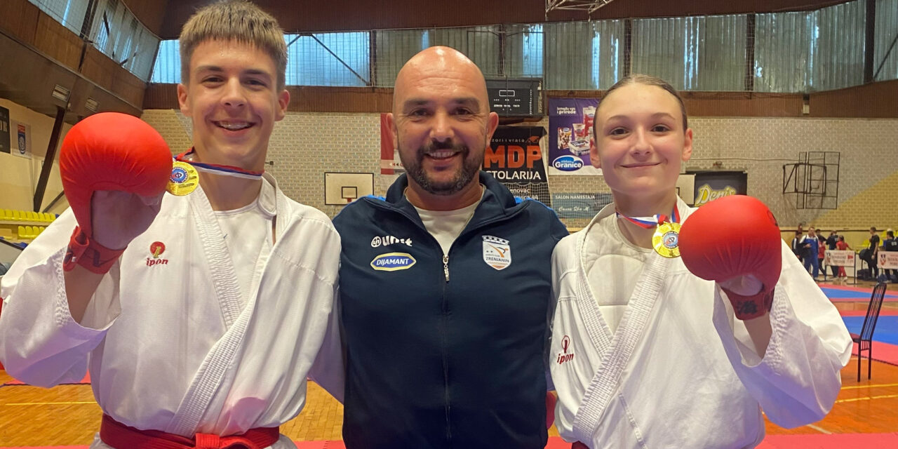 Mila i Ivan dvostruki šampioni Srbije