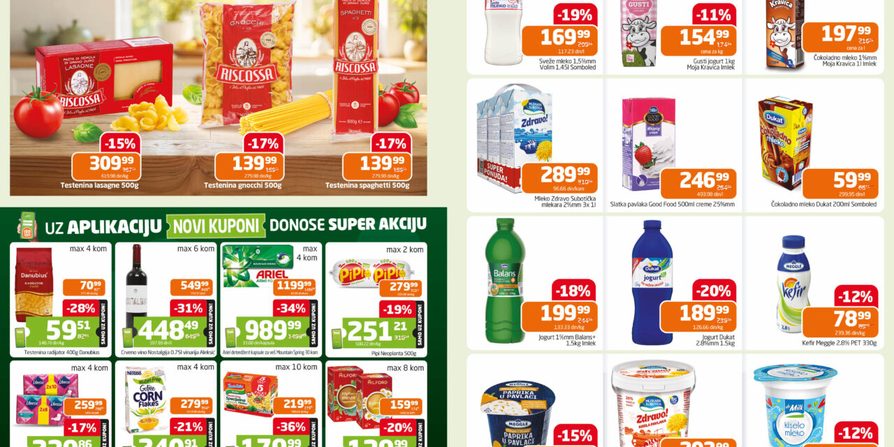 Iskoristite nove akcije u Gomexovim marketima