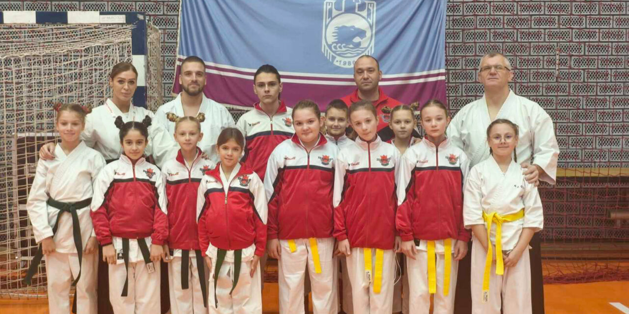 Karate klub Banatski cvet imao sjajan nastup u Požarevcu