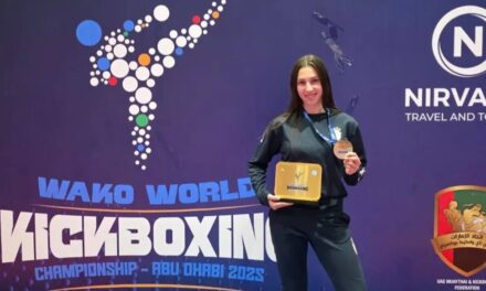 Aleksandra Rapaić na krovu sveta