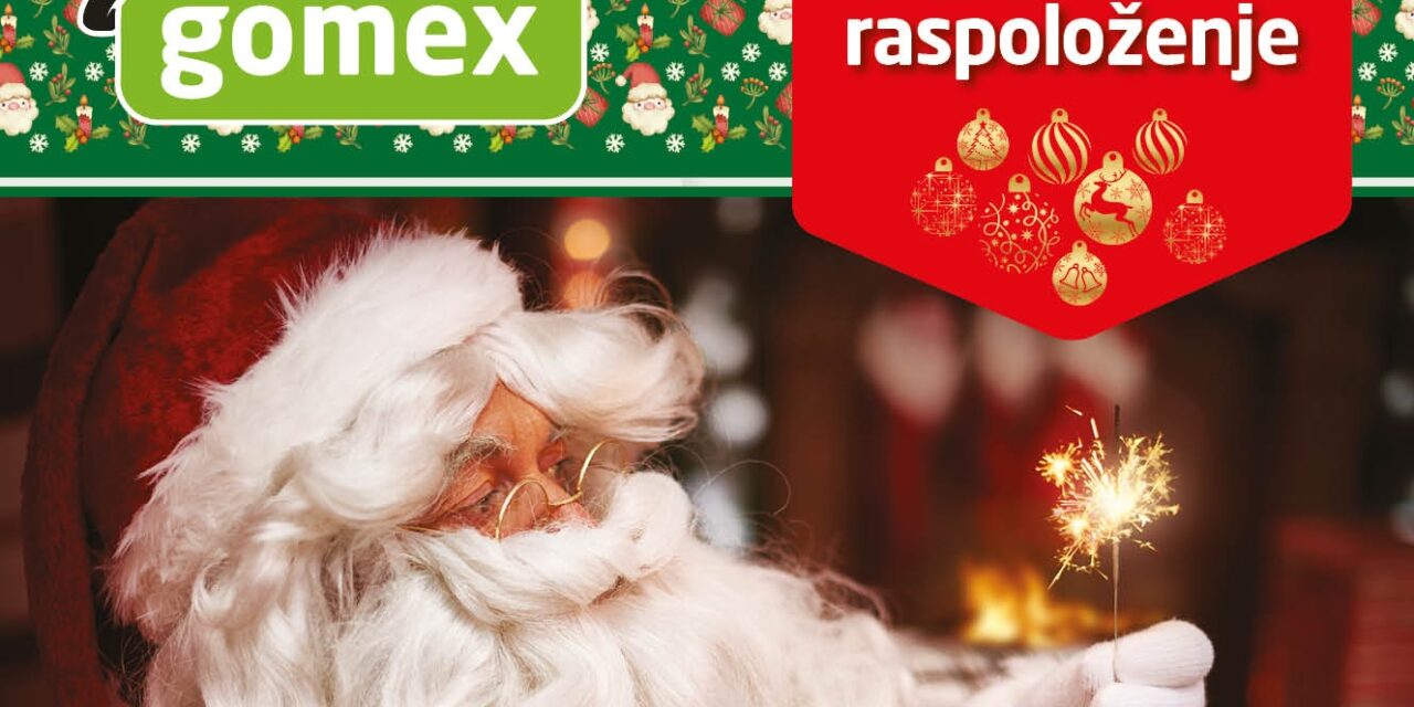 GOMEX: Pogledajte novogodišnji katalog