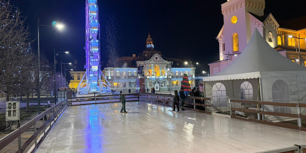 Klizalište u Zrenjaninu počinje sa radom u nedelju