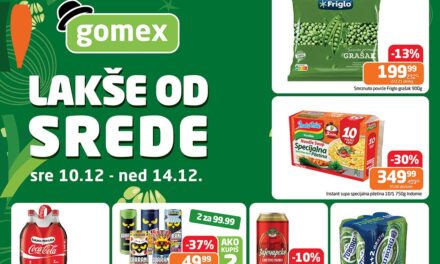 Pogledajte koji proizvodi su na akciji u Gomexovim marketima