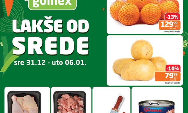 Iskoristite akcije u Gomexovim marketima