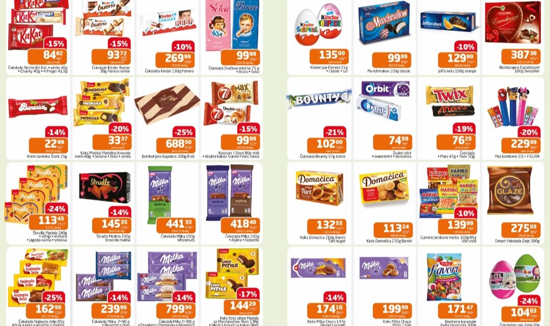 Pogledajte koji proizvodi su na popustu u Gomeksovim marketima