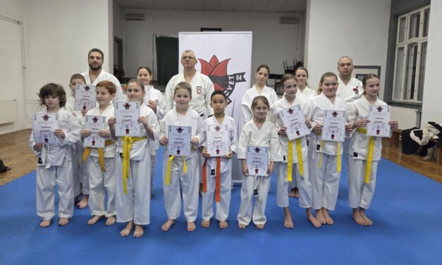Trinaest kandidata položilo za nova karate zvanja