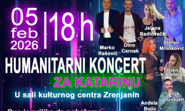 Humanitarni koncert za Katarinu Dragaš