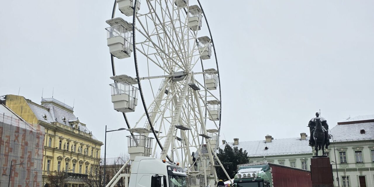 Iz bezbednosnih razloga uklanja se panoramski točak sa Trga slobode