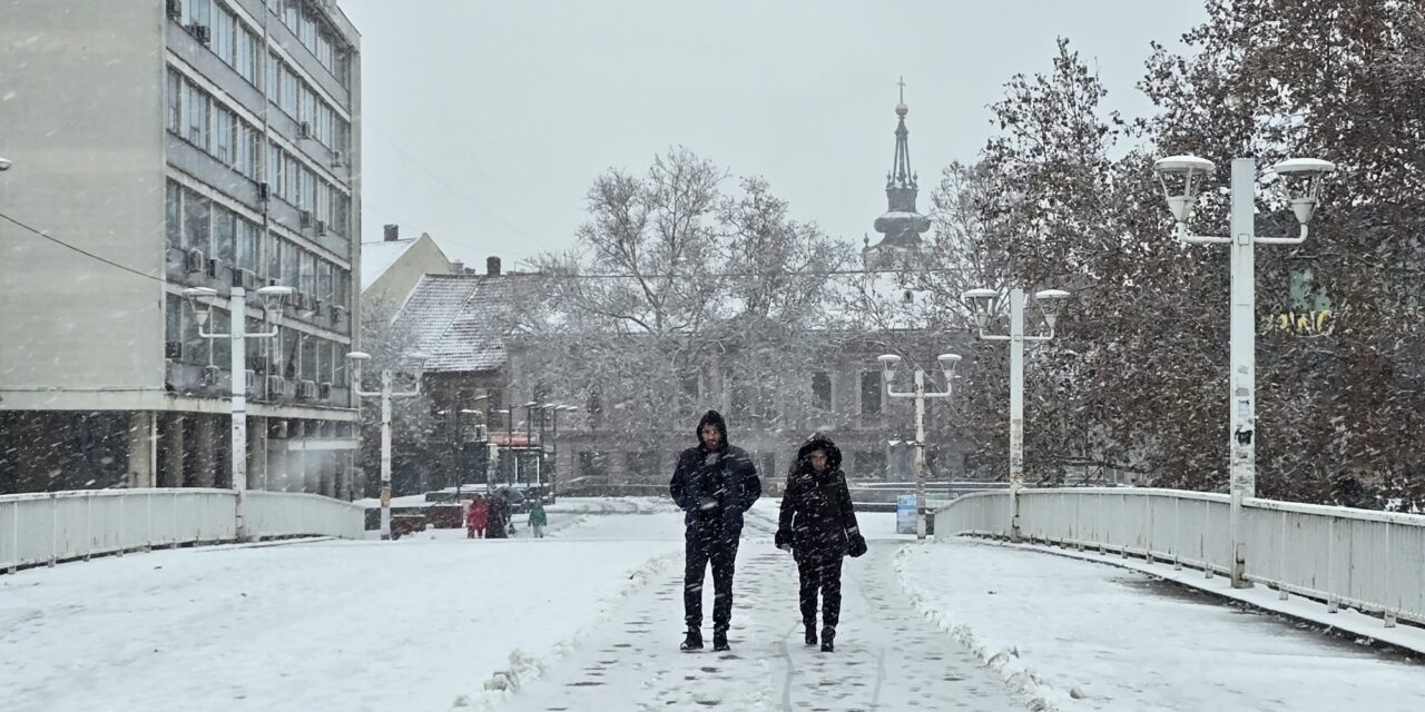 OPREZ: Jak mraz i ledena kiša sutra u Zrenjaninu