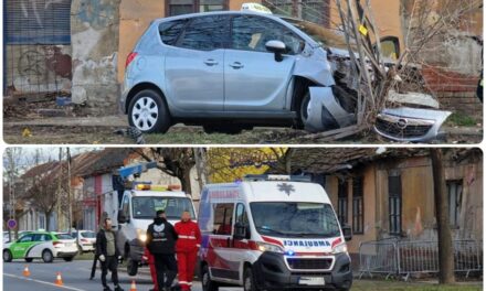 Taksista u toku vožnje doživeo infarkt i udario u dva automobila