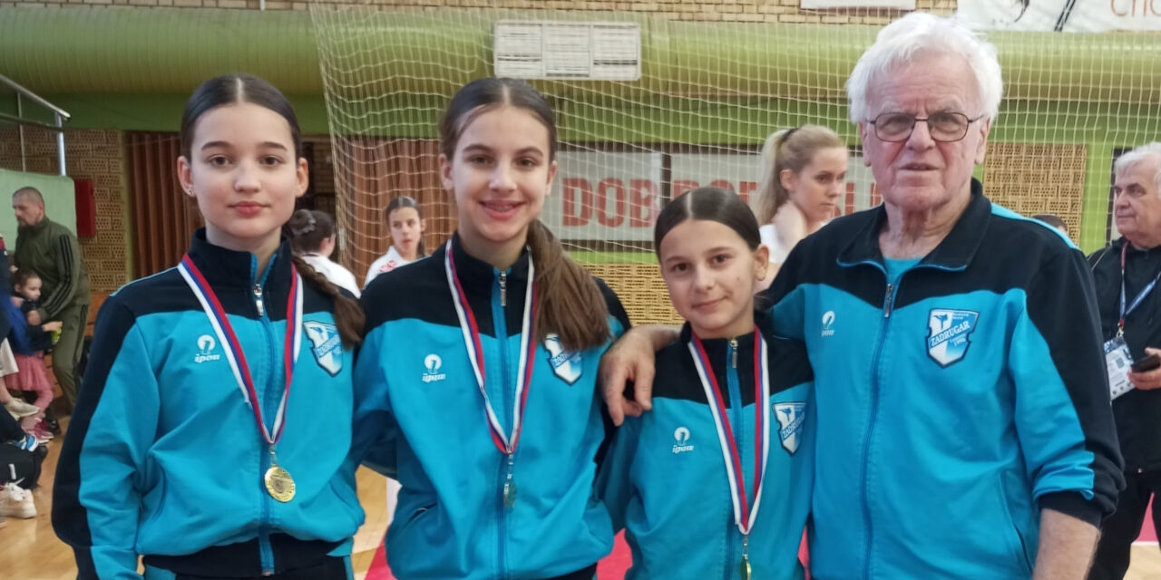 Odličan nastup karatista Zadrugara ovog vikenda