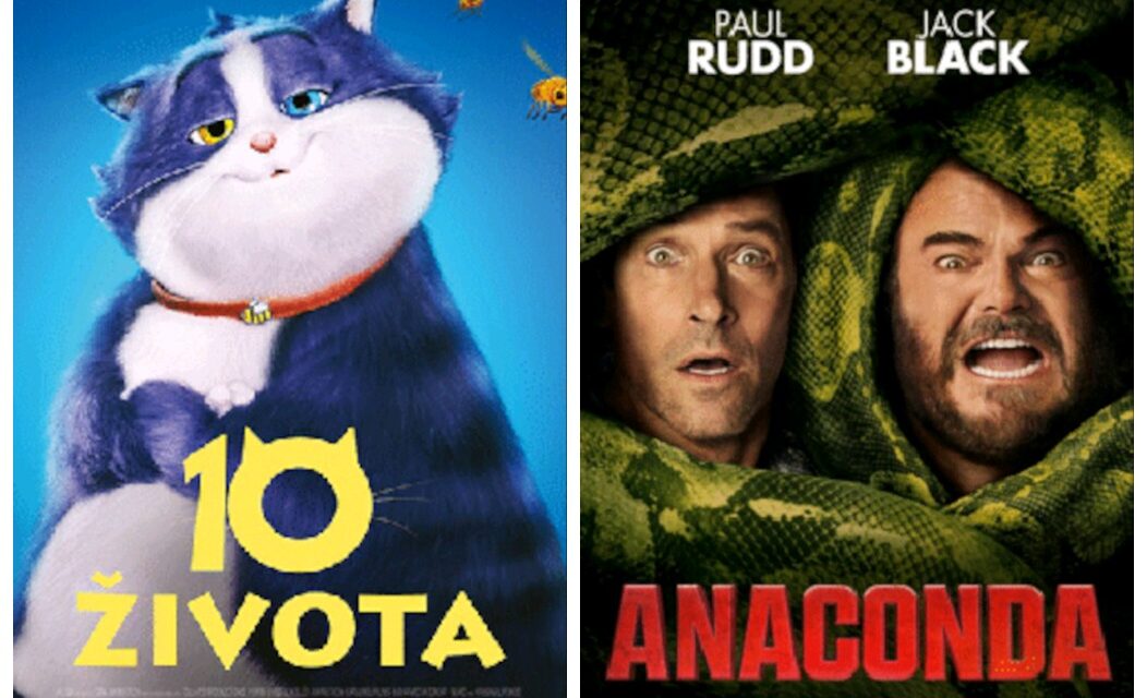 Dečji film „10 života“ i „Anakonda“ ove nedelje u bioskopu   