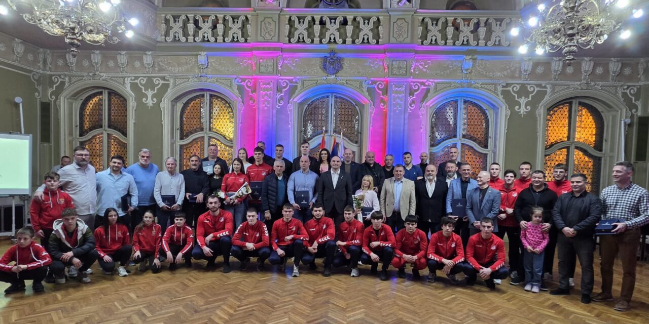 Uručene nagrade Sportskog saveza grada Zrenjanina za 2025. godinu