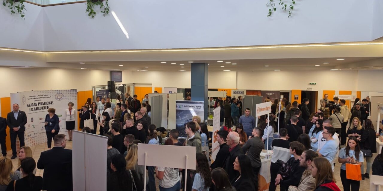 Održan Sajam prakse i karijere na Tehničkom fakultetu „Mihajlo Pupin“