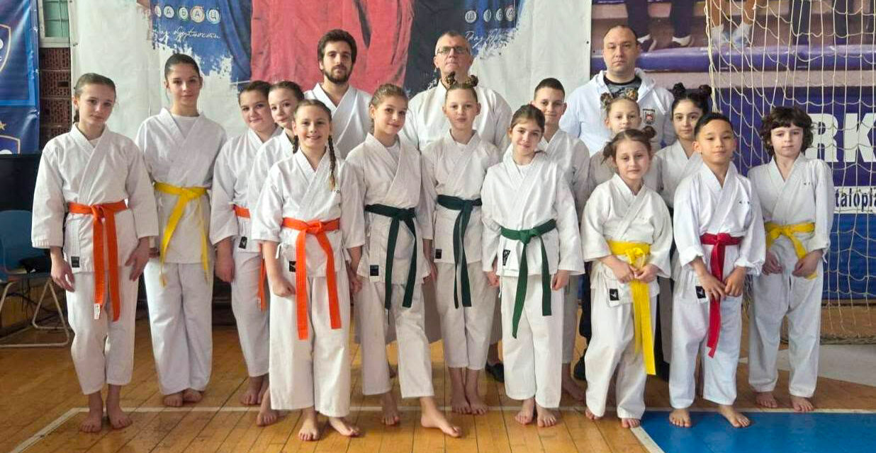 Karate klub Banatski cvet imao odličan nastup u Šapcu