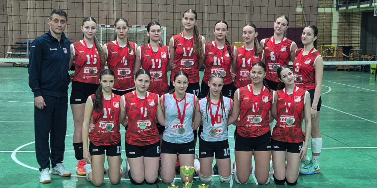 Kadetkinje Proletera vicešampionke Vojvodine