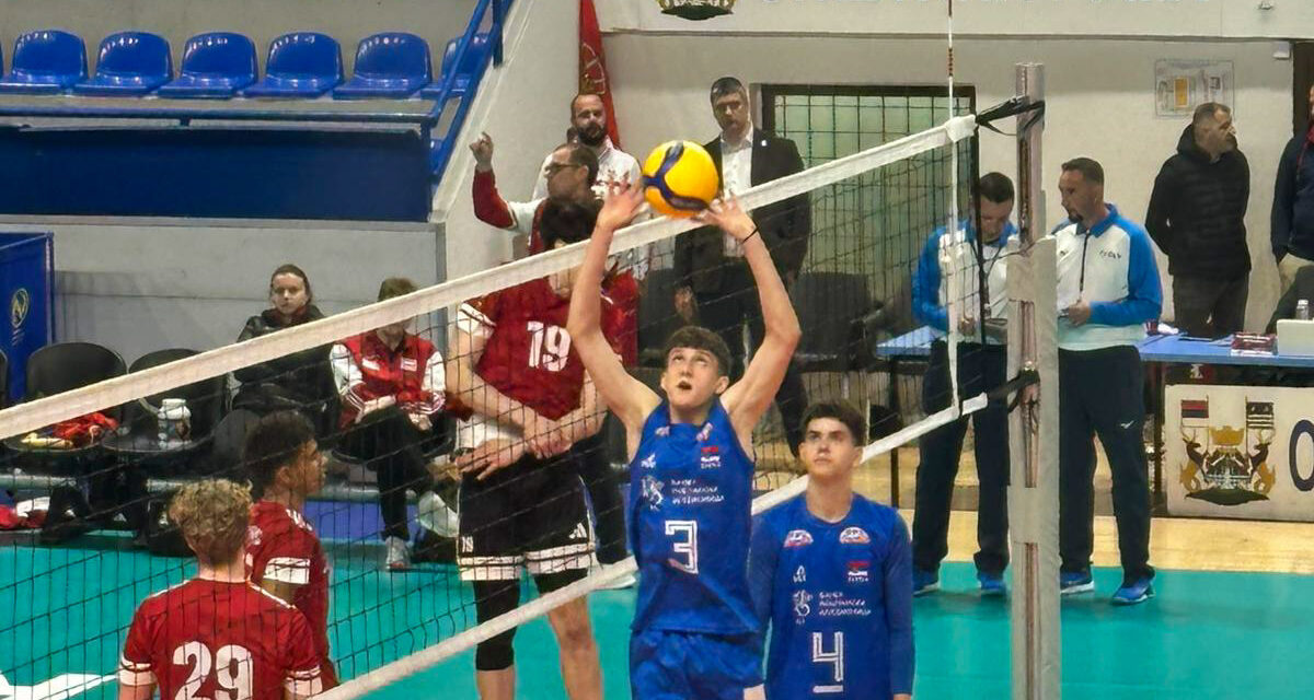 Zrenjaninac Pavle Stankov sa kadetskom reprezentacijom obezbedio Evropsko prvenstvo