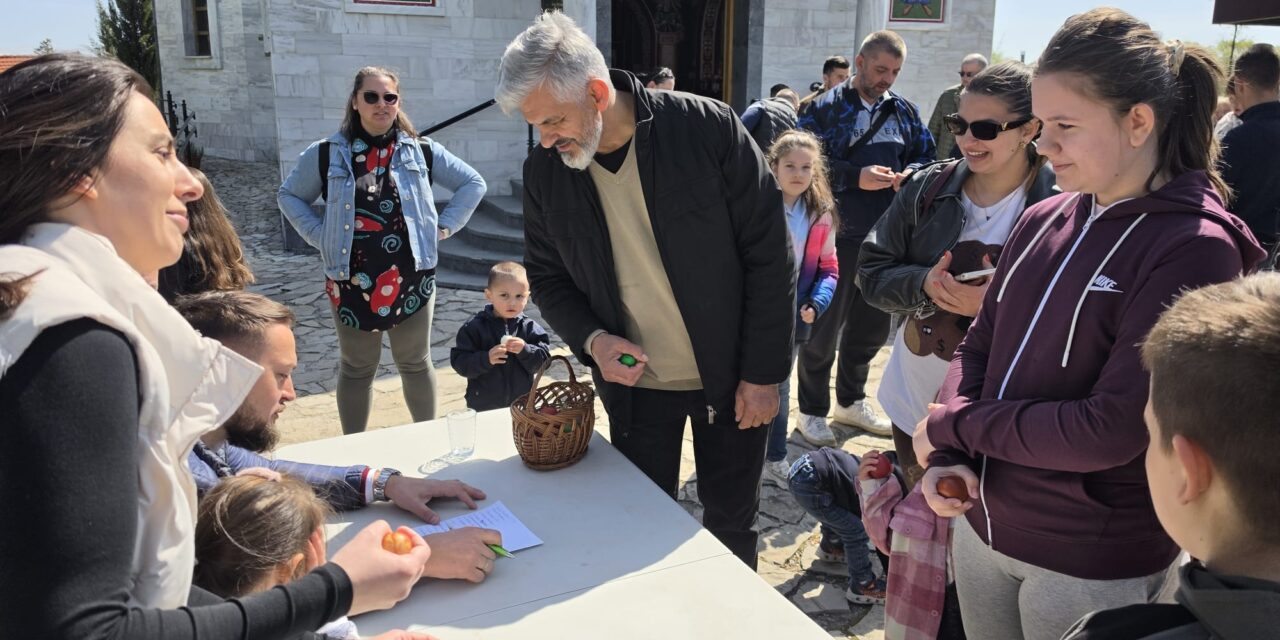 Održana Vaskršnja liturgija i Tucanijada u hramu na Zelenom polju