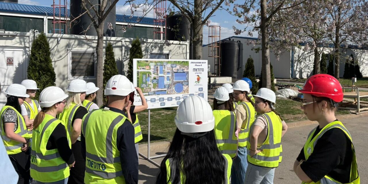 Postrojenje za preradu vode u Zrenjaninu ugostilo buduće tehnologe