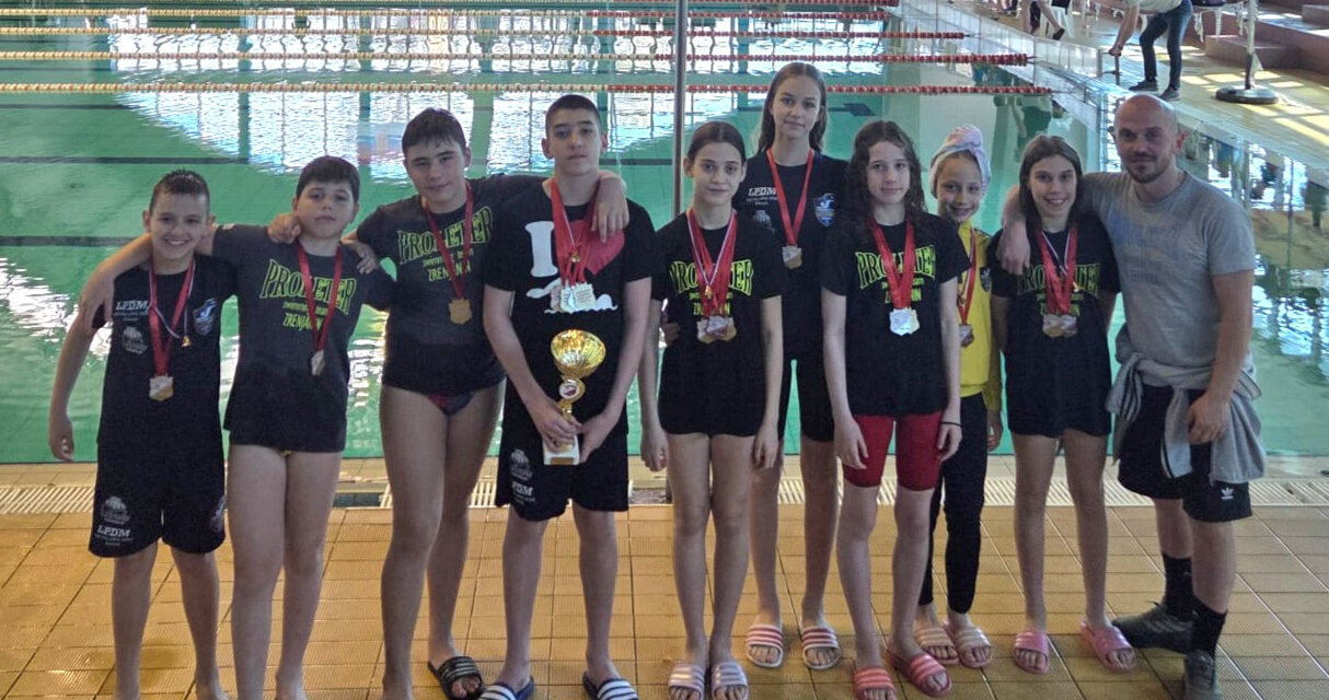 Uspešan nastup plivača Proletera na Uskršnjem mitingu