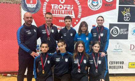 Uspešan nastup karatista na Trofeju Bjeljine i na Državnom prvenstvu