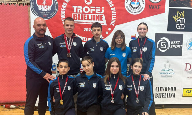 Uspešan nastup karatista na Trofeju Bjeljine i na Državnom prvenstvu