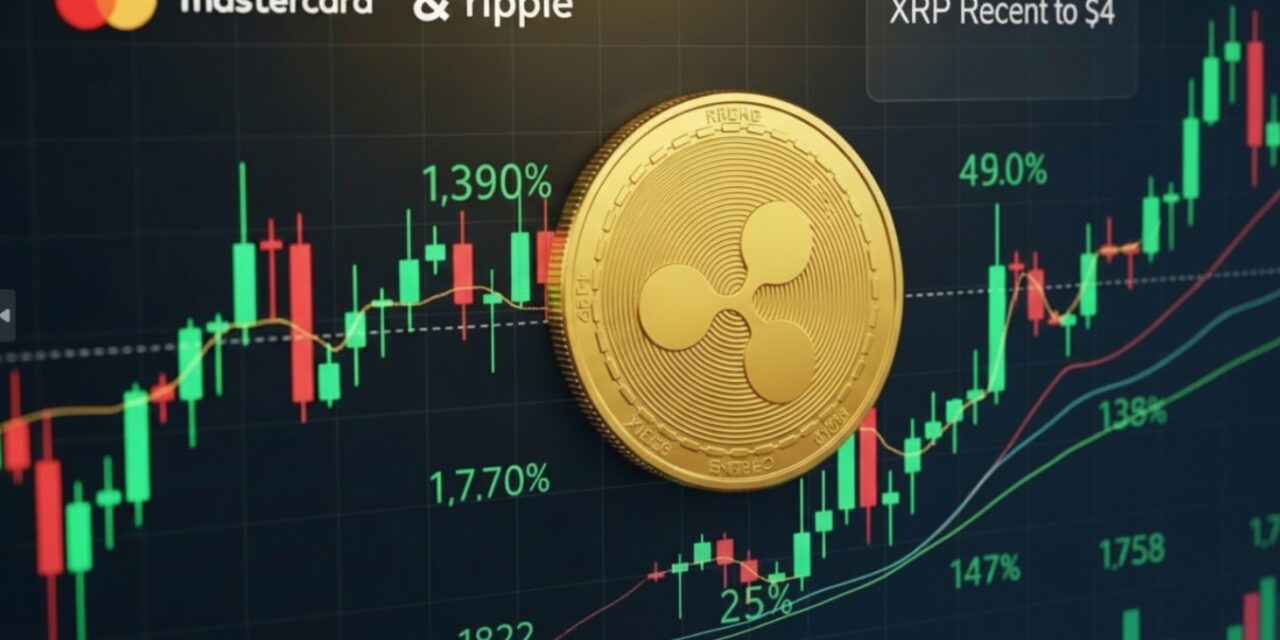 Mastercard setzt auf XRP: Steht der 4-Dollar-Meilenstein kurz bevor?