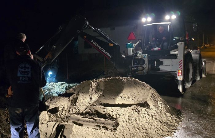 Sanacija kvara u Junaka Milana Tepića