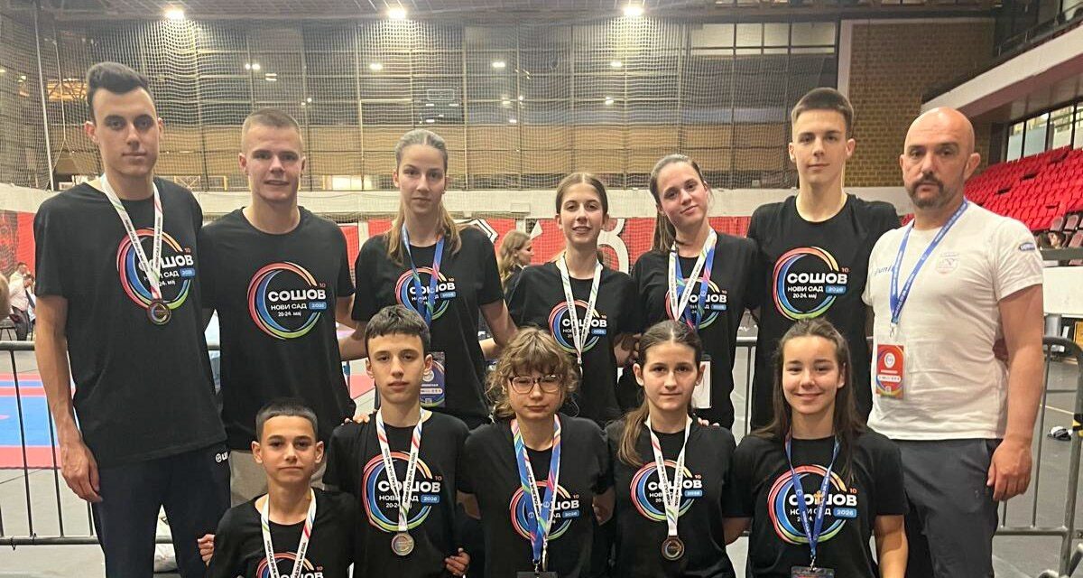 Zrenjaninski karatisti osvojili 9 odličja na Školskoj olimpijadi