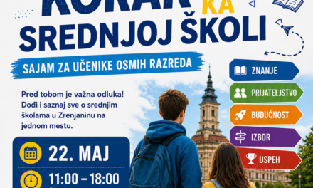 Sajam za učenike osmih razreda „Korak ka srednjoj školi“