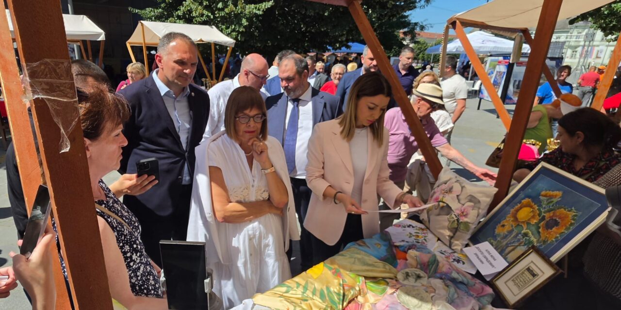 Maja Gojković i Andrijana Mesarević posetile Zrenjanin