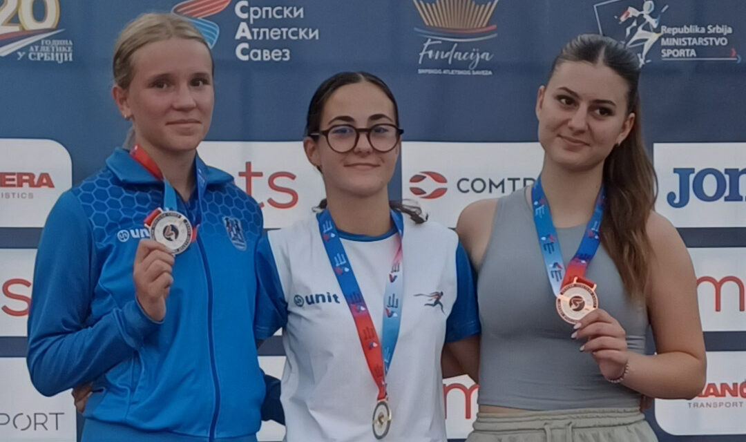 Zlato za Dunju Eremić na prvenstvu Srbije