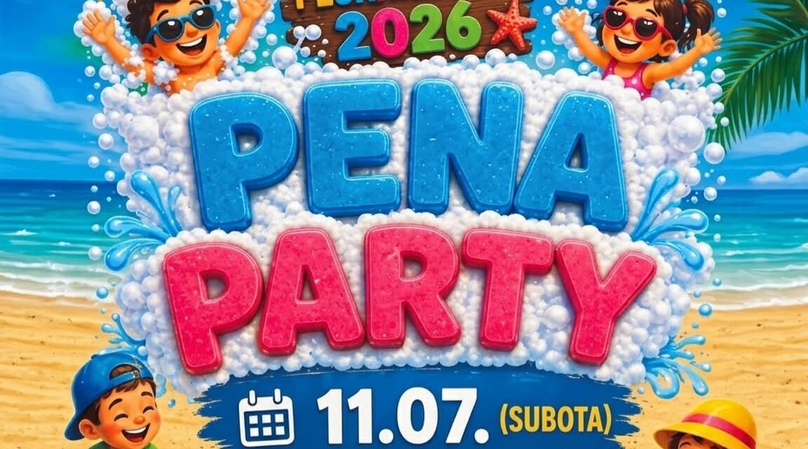 Pena party na zrenjaninskoj Peskari
