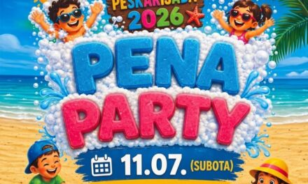 Pena party na zrenjaninskoj Peskari