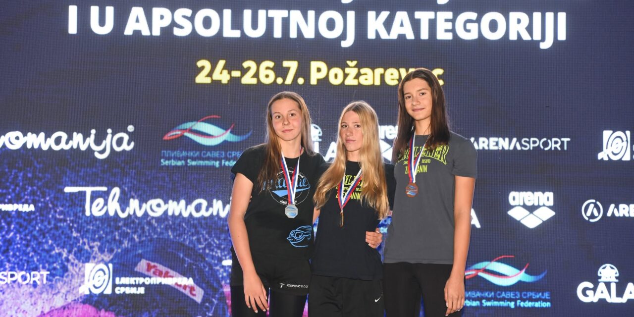 Zrenjaninci doneli 18 medalja – Sofija i Lara apsolutne prvakinje Srbije