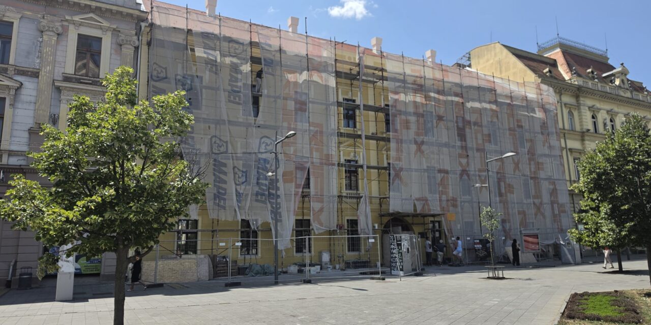Gradonačelnik obišao radove na rekonstrukciji zgrade Narodnog pozorišta „Toša Jovanović“
