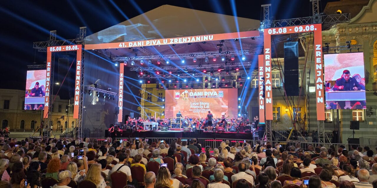 41. „Dana piva”: Bela Mavrak i Filharmonija oduševili Zrenjanince