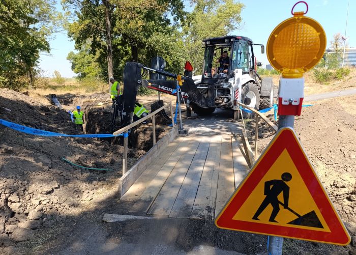 Radovi na priključenju Ečke na gradsku vodovodnu mrežu