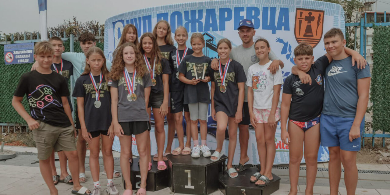Plivači Proletera pokorili Požarevac: Ekipni šampioni i osvojena 21.medalja