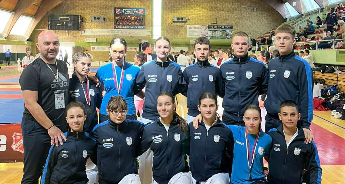 Veliki uspeh karatista Zrenjanina – 11 medalja na Prvenstvu Vojvodine
